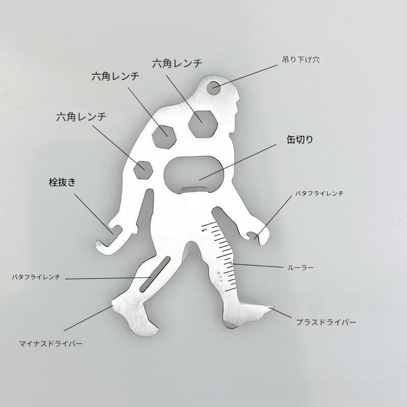 多機能猿人ビッグフットツールカード