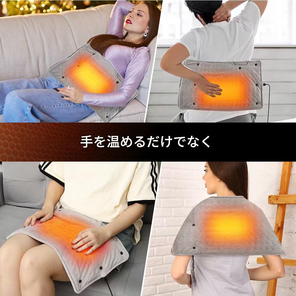 一人用ＵＳＢホットマットグレー１０２３１５