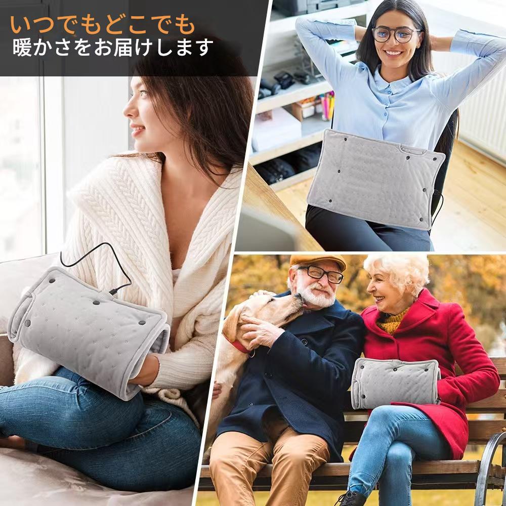 一人用ＵＳＢホットマットグレー１０２３１５