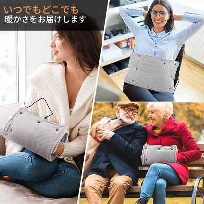一人用ＵＳＢホットマットグレー１０２３１５