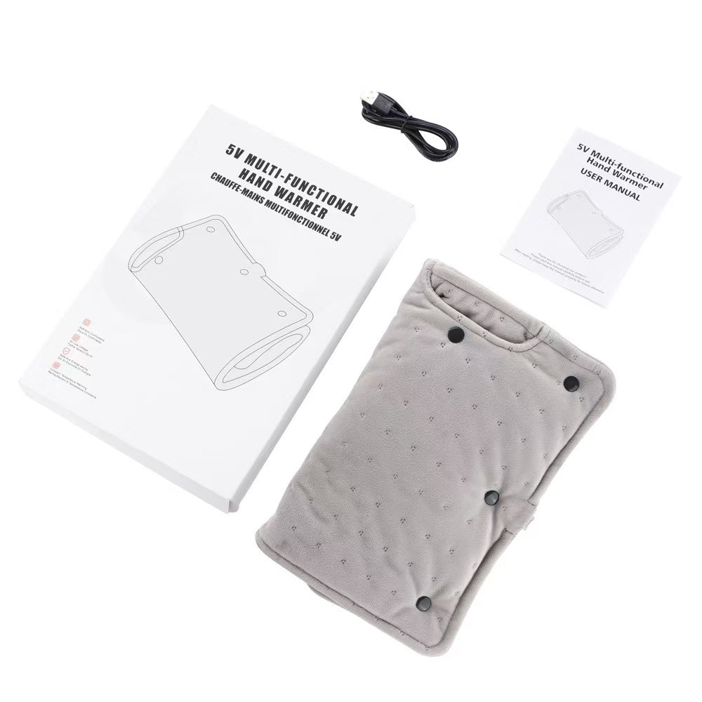一人用ＵＳＢホットマットグレー１０２３１５