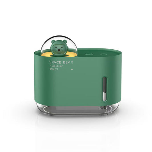 スペースベア小型加湿器ＵＳＢグリーンＭ３１８