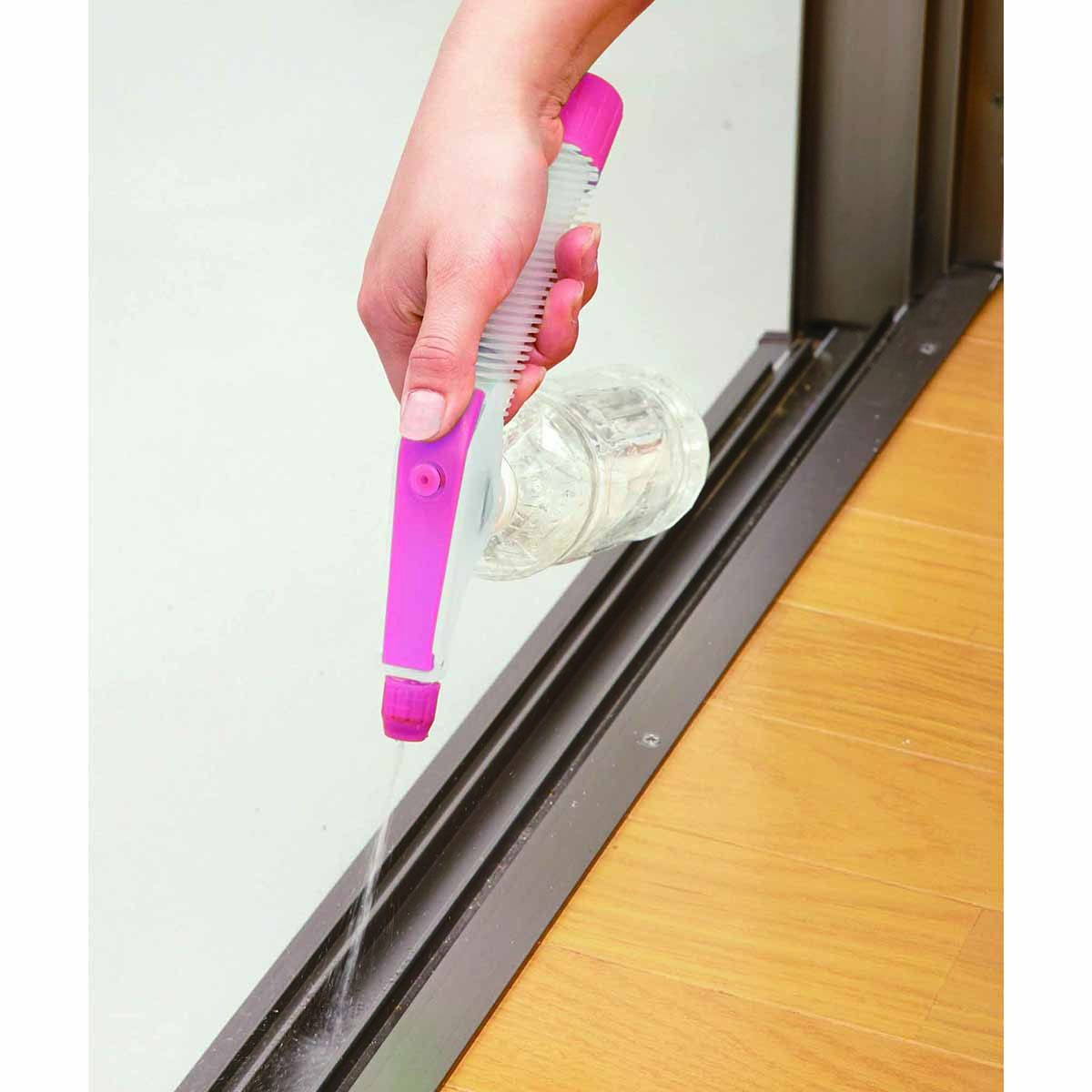 ペットボトル専用加圧式スプレーノズル　パステルピンク