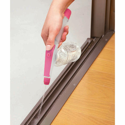 ペットボトル専用加圧式おそうじスプレー　ピンク