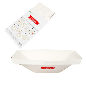 災害備蓄用 折り紙食器beak （ビーク）丼  5枚封筒入り×10セット