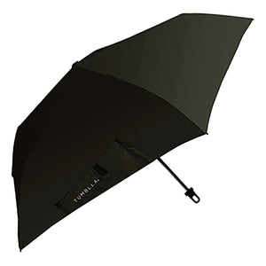 タンブラ折　折りたたみ傘　ブラック