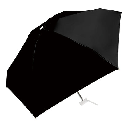 UVコンパクト折　晴雨兼用折りたたみ傘　ブラック