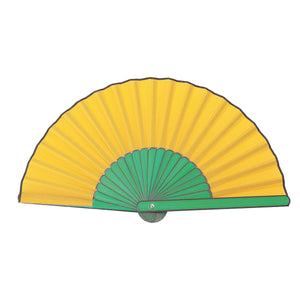 西川庄六　コミック扇子　ＹＥ×ＧＮ