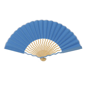 西川庄六　ＵＮＥＵＮＥ扇子　ブルー
