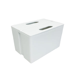 かるコン　レギュラー　収納ケース　ホワイト　L