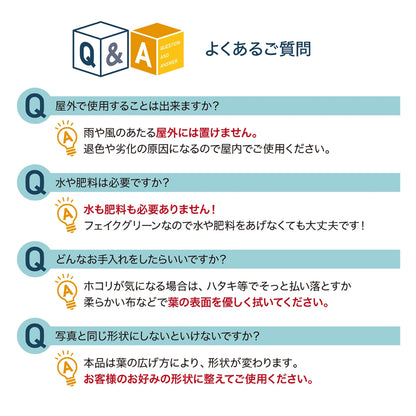 光触媒インテリアグリーン ユーカリ130cm鉢付き