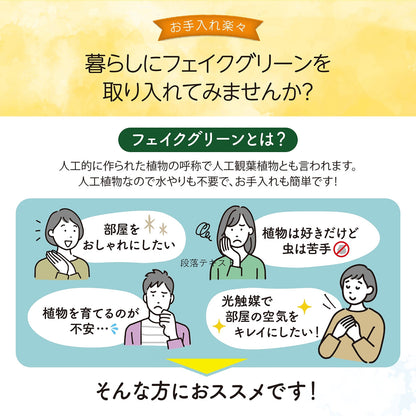 光触媒インテリアグリーン ユーカリ150cm鉢付き