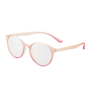 MATERIA DESIGN　アイケアグラス　眼鏡　オレンジピンク