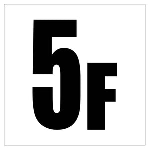 １５０角アルミ複合板ピクトサイン　５Ｆ