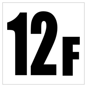 １５０角アルミ複合板ピクトサイン　１２Ｆ