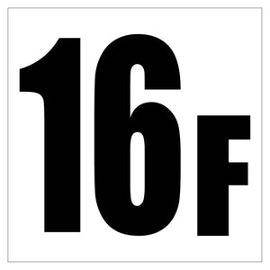 １５０角アルミ複合板ピクトサイン　１６Ｆ