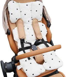 Colulu(コルル) ベビーカーシート オールシーズン クッション ハート