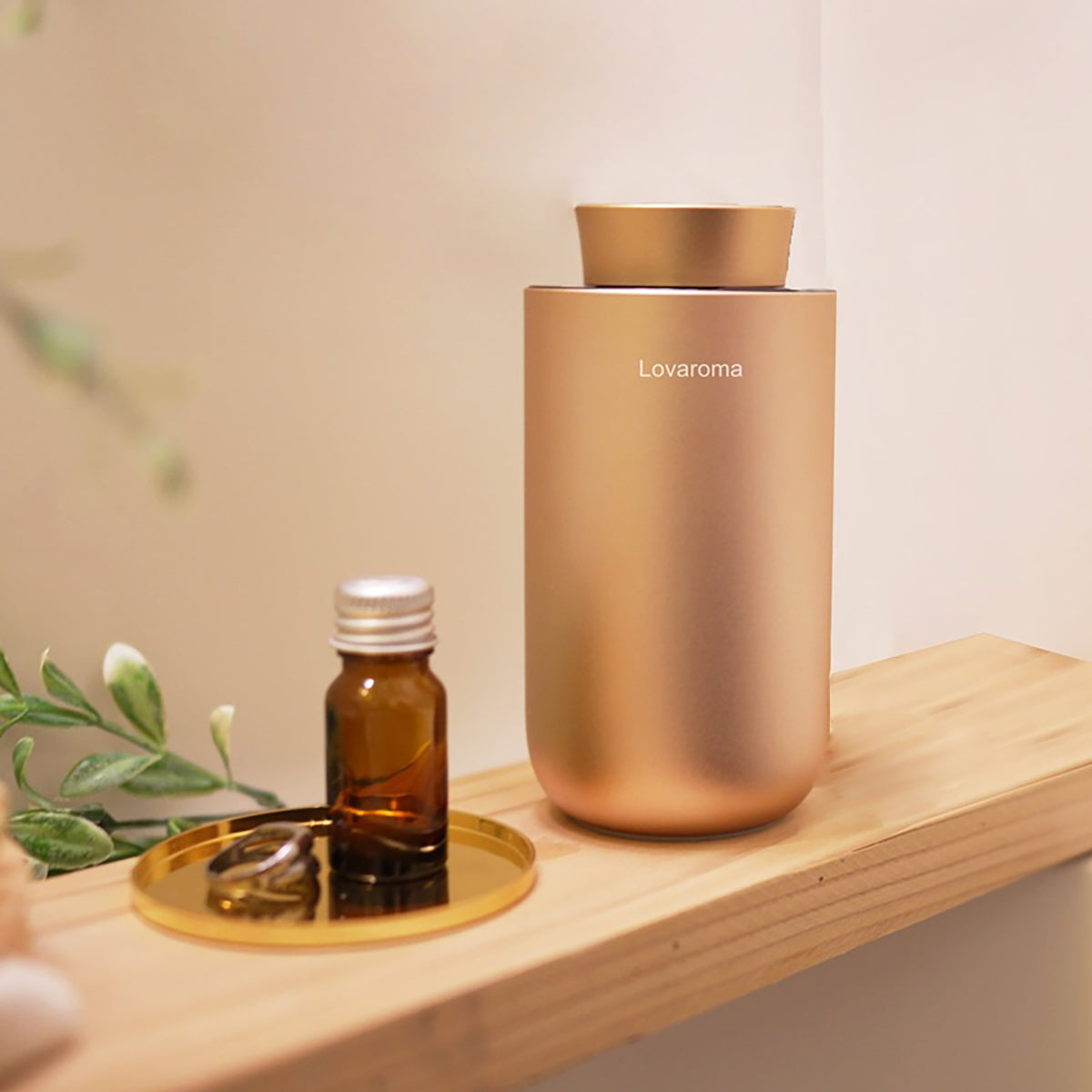 Lovaroma Deep Serenity Aroma 高密度アロマディフューザー H11 シャンパンゴールド
