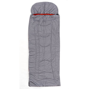 寝具メーカーの防災士が考えた　MOTTETE PLUS　寝袋　グレー/テラコッタ