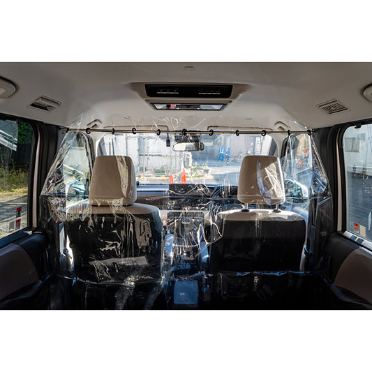 車内クリアカーテン　90cm×125　2枚組