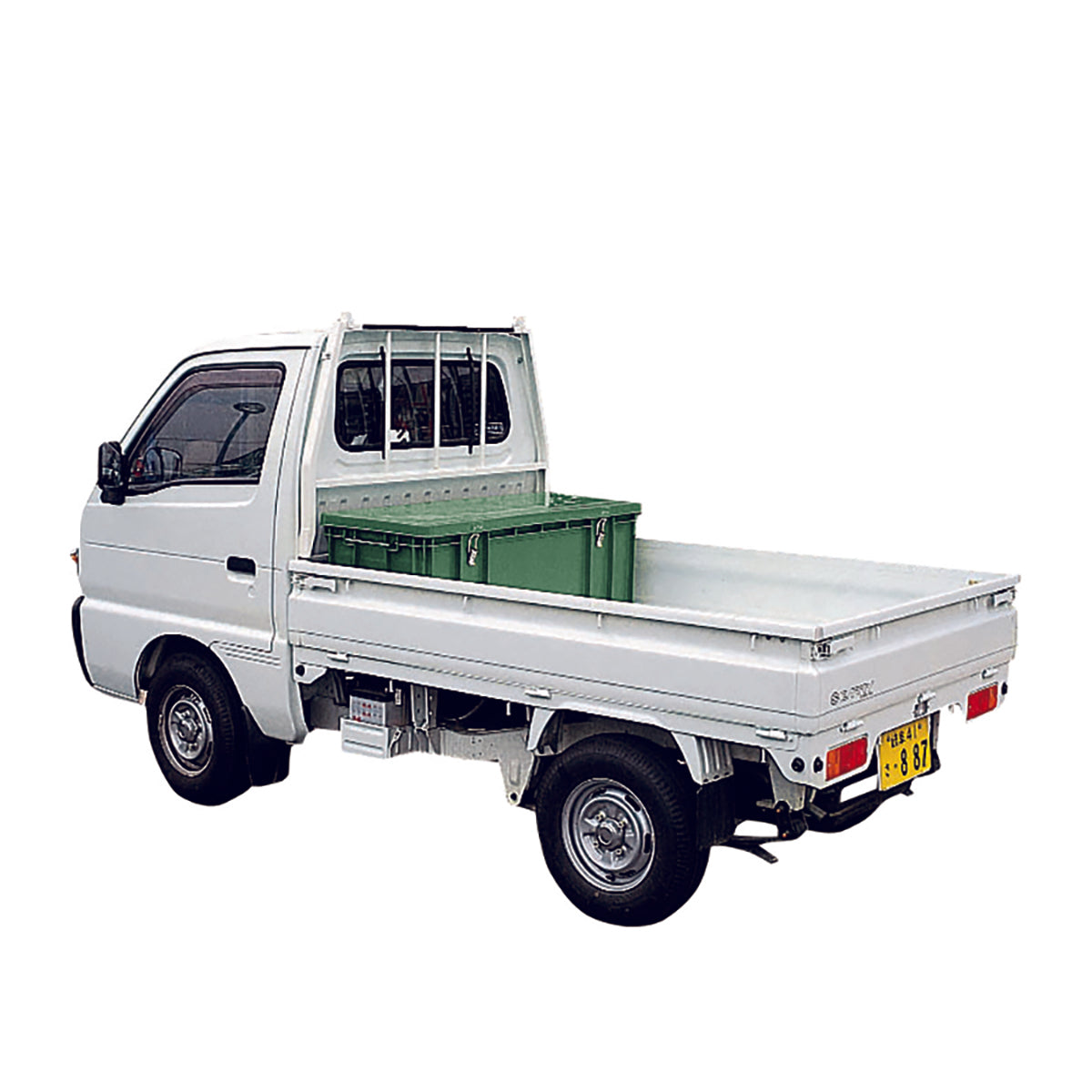 道具箱200L　ふた付　作業用　工具収納　大型収納箱　1217×500×435mm