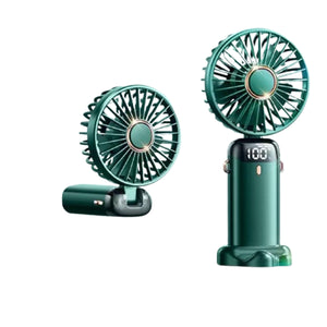 ５ｉｎ１多機能ハンディファン　グリーン　Ｎ１５Ａ　幅９０×奥行４５×高さ１８５
