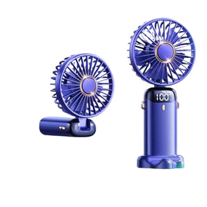 ５ｉｎ１多機能ハンディファン　パープル　Ｎ１５Ａ　幅９０×奥行４５×高さ１８５