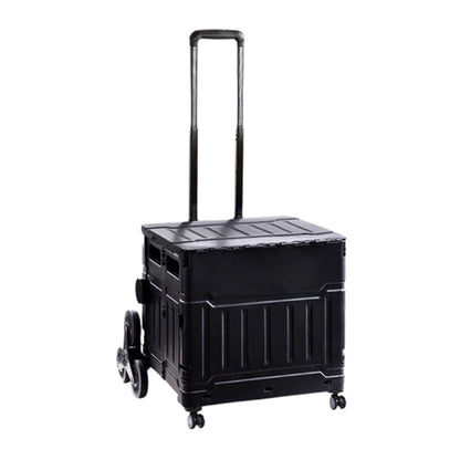 折り畳みキャリーカート　５０Ｌ　ブラック　９０００　（折り畳みサイズ）幅４１５×奥行１１５×高さ４２０