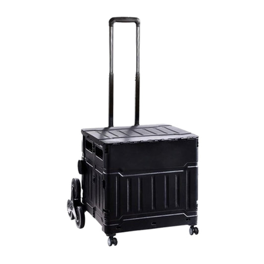 折り畳みキャリーカート　５０Ｌ　ブラック　９０００　（折り畳みサイズ）幅４１５×奥行１１５×高さ４２０