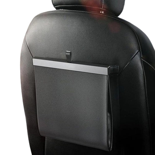 フック型車用ゴミ箱　ブラック　４５７８　幅２６５×奥行１５×高さ２９０