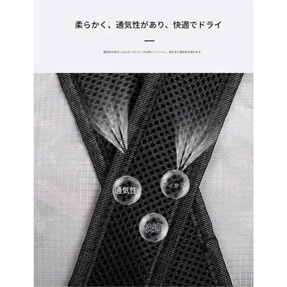 折り畳み防水リュック　アクア　５１９　幅７３０×奥行５０×高さ１６５