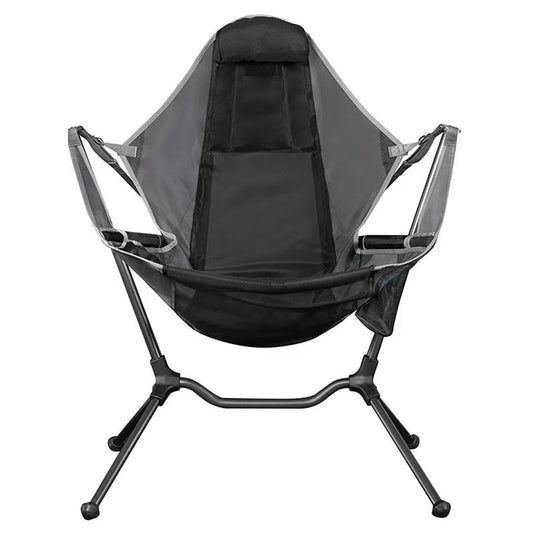 ハンモックチェア　グレー　ＬＴ３２００４　幅５２０×奥行１８０×高さ１８０