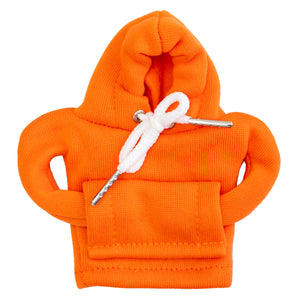 カー用品　パーカー　シフトノブカバー　オレンジ  長さ14cm