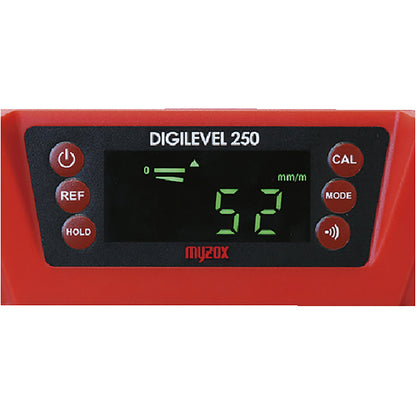 デジレベル２５０　勾配計　水平器　254×27×59mm