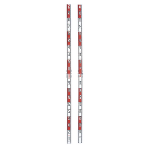 二ツ折標尺　スタッフ　２ｍ×２ツ折