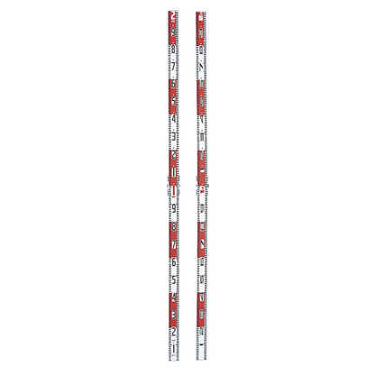 二ツ折標尺　スタッフ　２ｍ×２ツ折