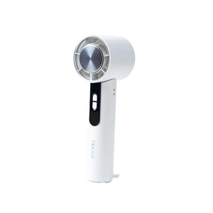 フローナファン 携帯扇風機 軽量 冷却プレート ハンディファン クラウドホワイト