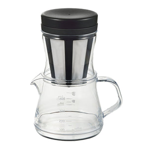 コーヒーサーバーストロン 400ml 2WAYドリッパーセット ブラック