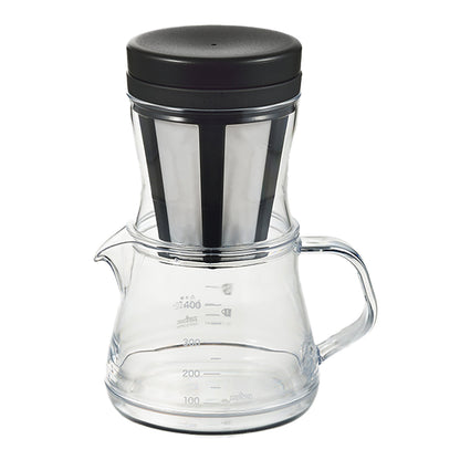 コーヒーサーバーストロン 400ml 2WAYドリッパーセット ブラック