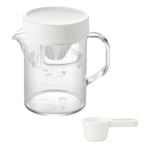 コーヒーサーバーストロン 400ml ビーカー コンパクトドリッパーセット ホワイト