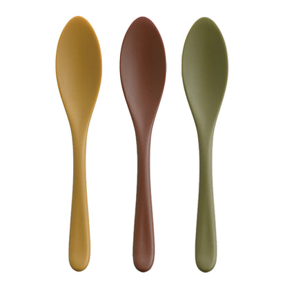 なめらかカレースプーン3本セット スプーン カトラリー 食器 幅3.4×奥行1.4×高さ18.5cm