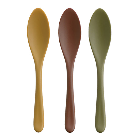 なめらかカレースプーン3本セット スプーン カトラリー 食器 幅3.4×奥行1.4×高さ18.5cm