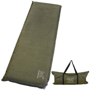 FUTURE FOX キャンプマット 10cm 自動吸気機能 オートエアバルブ搭載 182cm×57cm