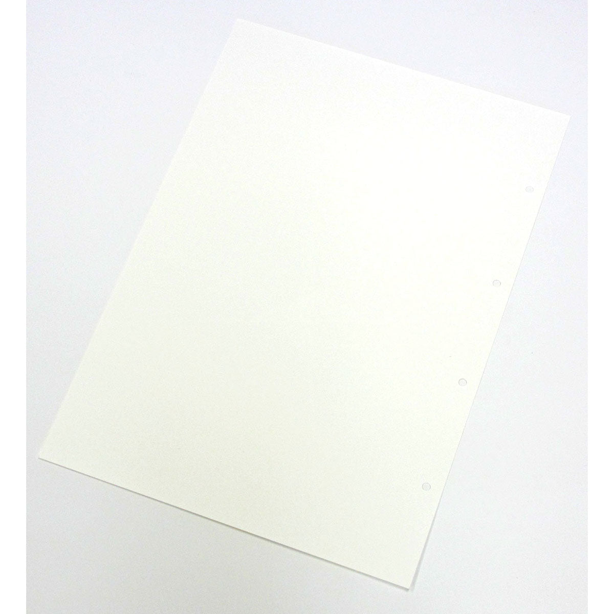 八切りペーパー単品画用紙　４穴　１００枚
