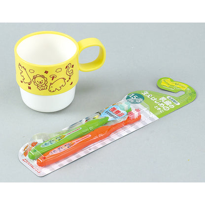 こども用　はみがきセット　（コップ、歯ブラシ2本）