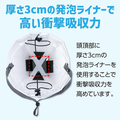 折りたたみ防災ヘルメット　カサヘル