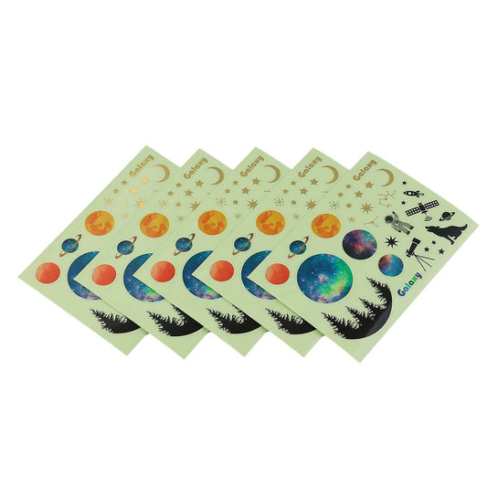 ギャラクシーシール　５枚セット　105×148mm