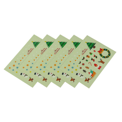 クリスマスシール　５枚セット　105×148mm