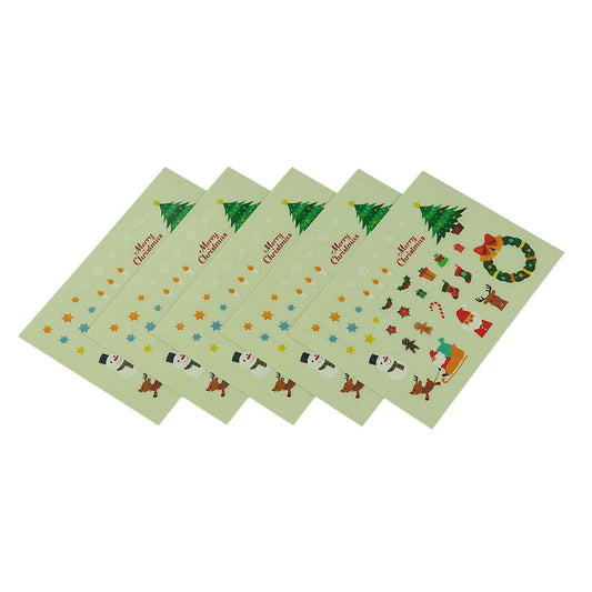 クリスマスシール　５枚セット　105×148mm