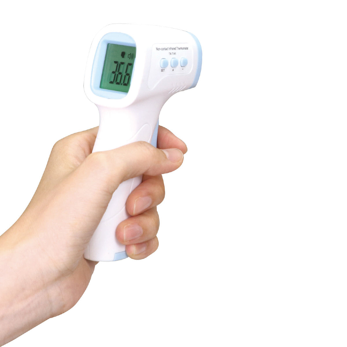 非接触　温度計　78×39×136mm